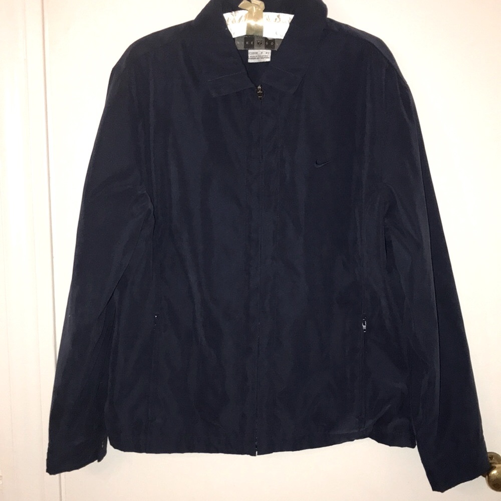 Nike Golf Jacket Dark Blue SZ Medium                        Pet/smoke free home
